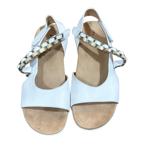 EUC - Halsa Destiny Sandals - White Size 10 - Picture 5 of 7